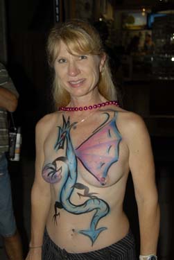 Body Painting 2008 photo - Duval Street, Key West